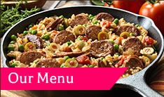 our menu